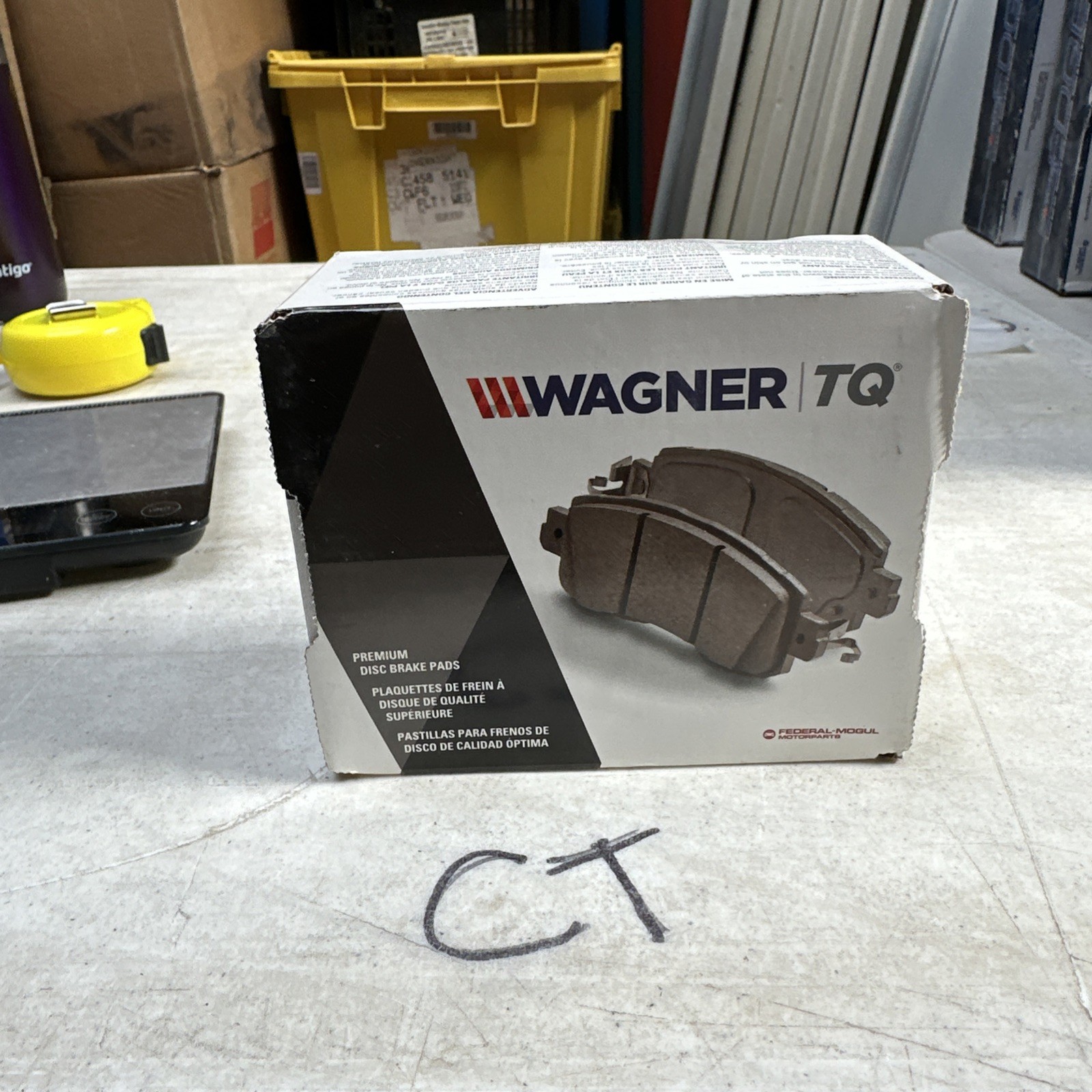 Disc Brake Pad Set-ThermoQuiet Disc Brake Pad Wagner QC1915