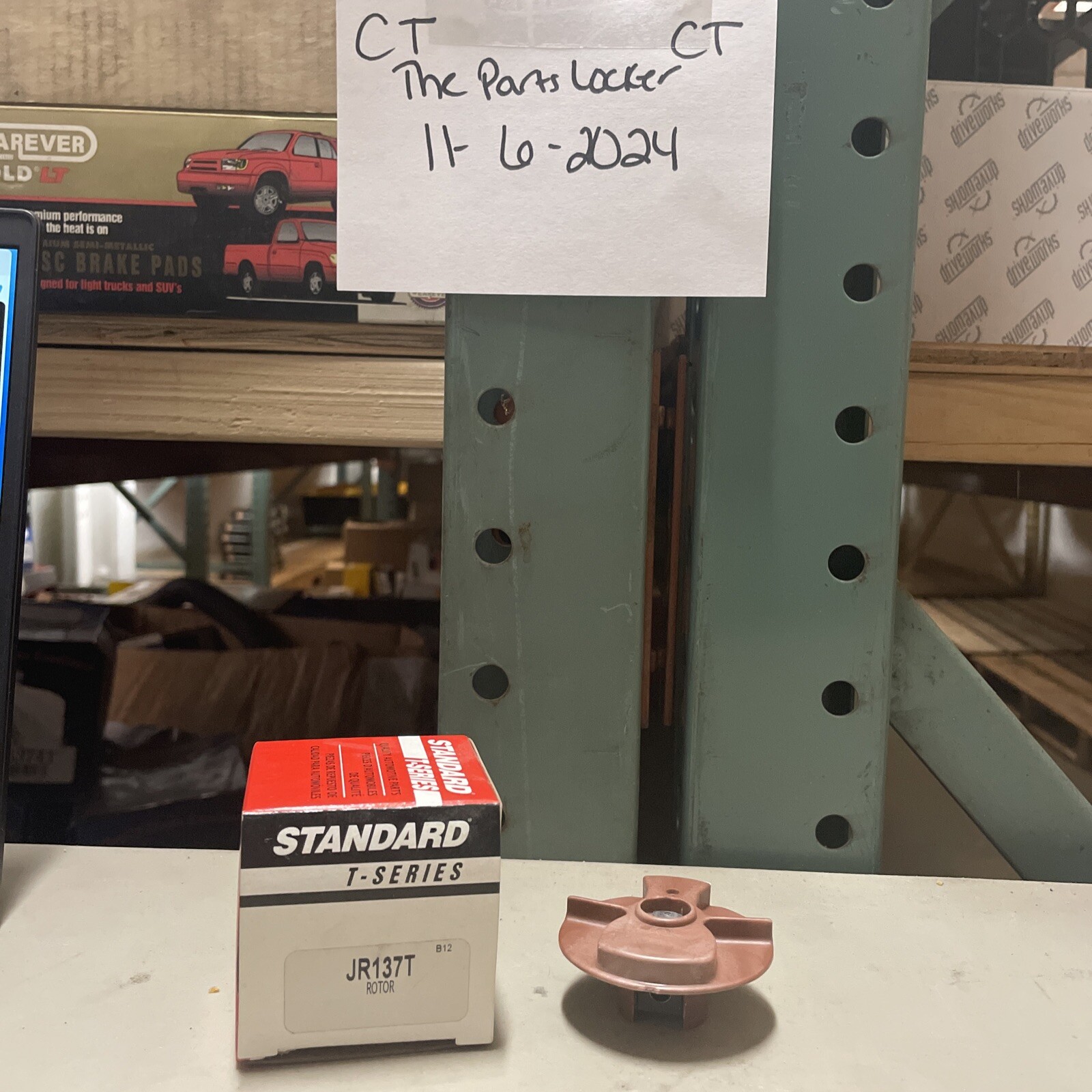 Distributor Rotor Standard JR137T