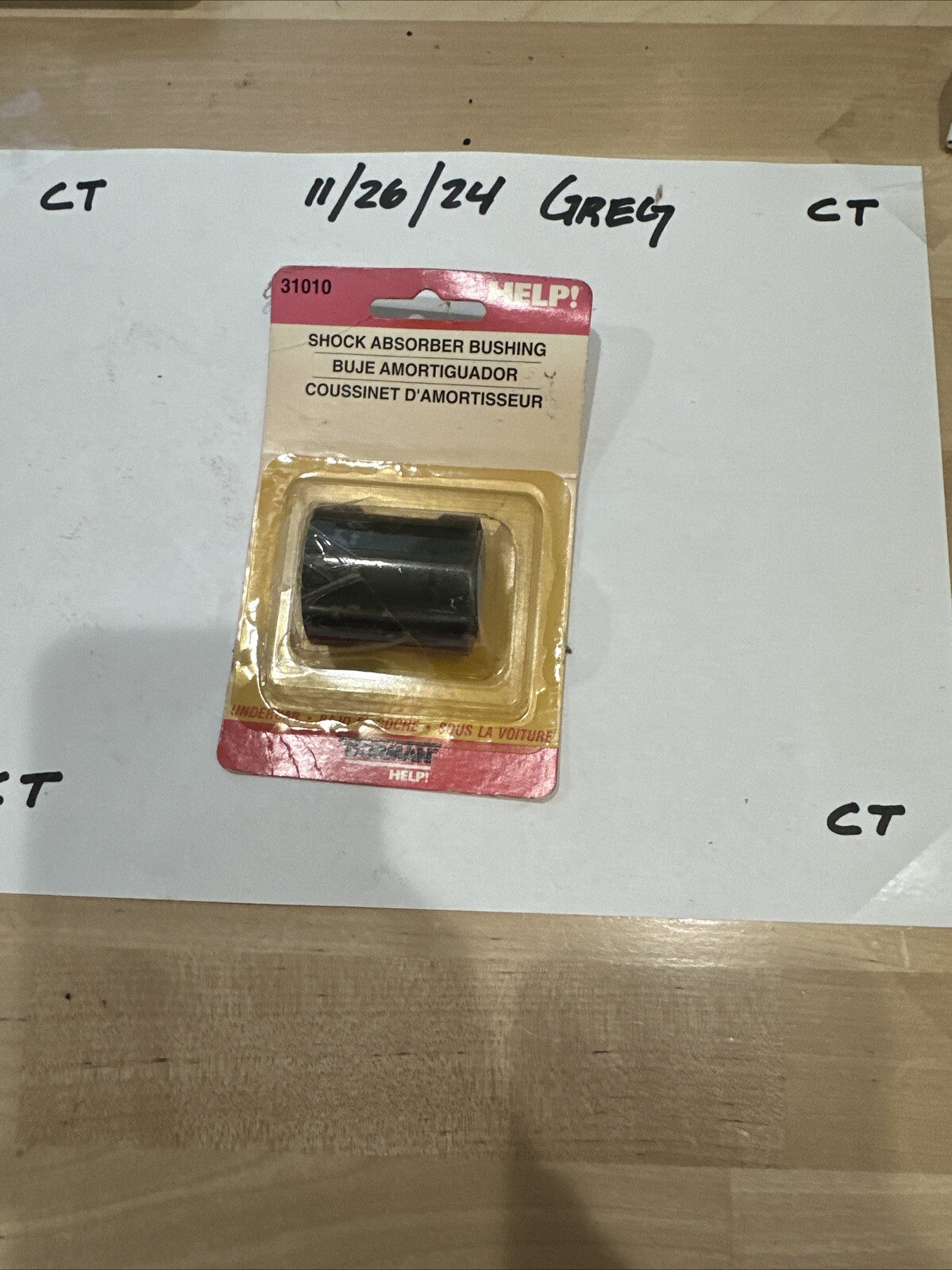 Dorman HELP! 31010 Shock Absorber Mount Bushing Undercar Motormite Chrysler GM