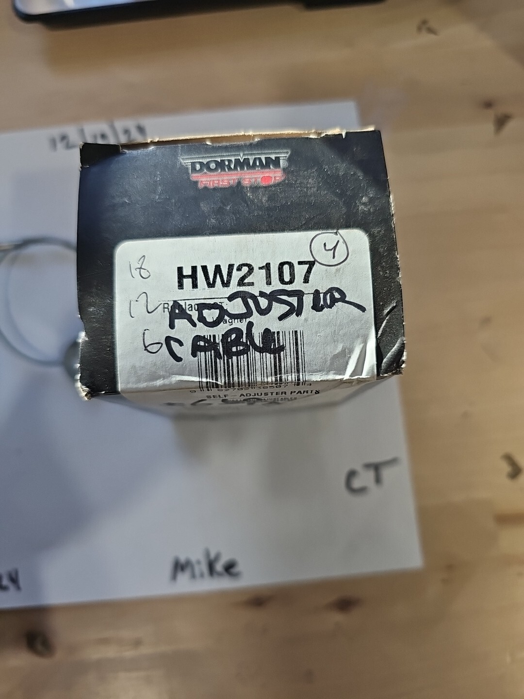 Dorman HW2107 Drum Brake Self Adjuster Cable Box Of 2 - Image 3