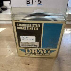 Drag Specialties Stainless Steel Brake Line Kit 1741-2949