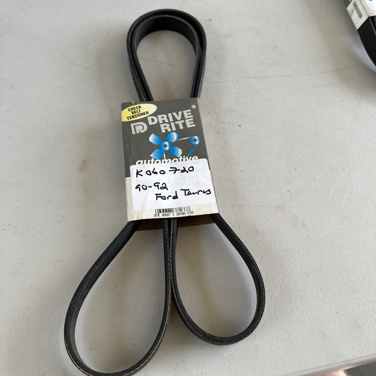 Drive Rite 5060720DR V-RIBBED BELT UPC 036687381668