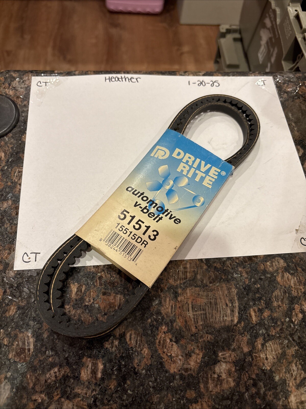 Drive Rite Auto V-Belt 15515DR 51513