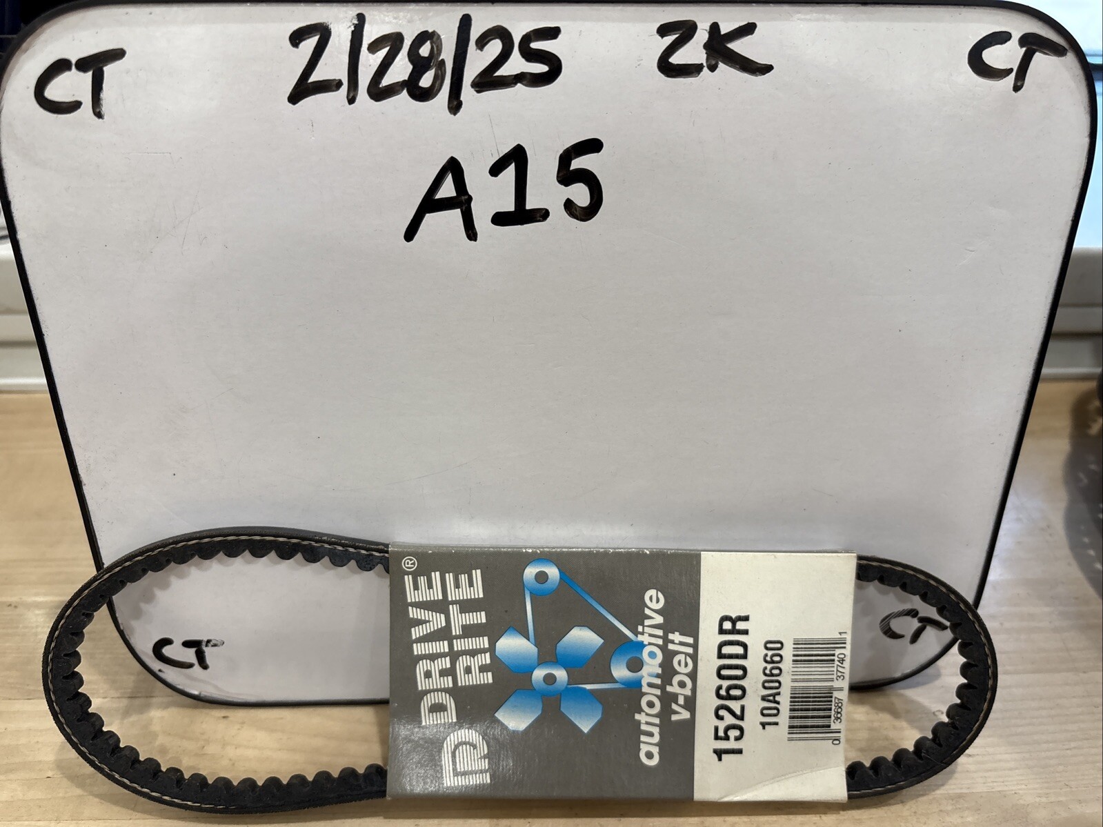 Drive-Rite By Dayco V-Belt 15260DR