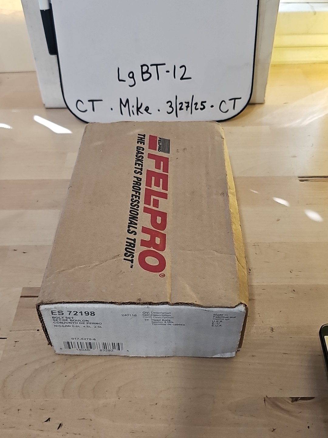 ES 72198 FelPro Engine Cylinder Head Bolt Set 5.6l 4.5l 2.5l USA Stock