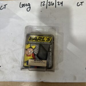 Earl's 991945ERL -6 AN Male to 12mm x 1.25 Carb Fitting - Weber Mikuni Solex