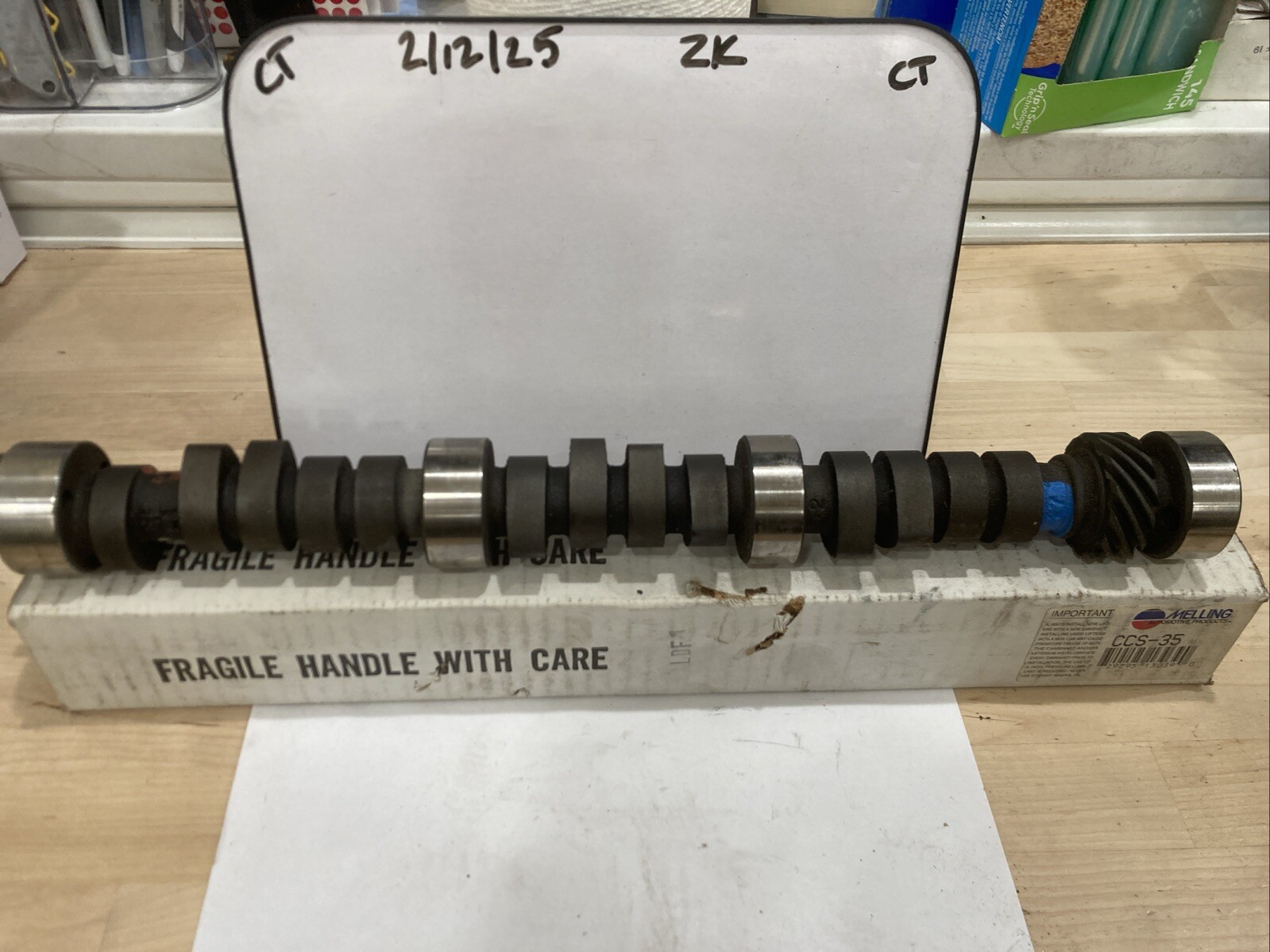 Engine Camshaft-Stock Melling CCS-35