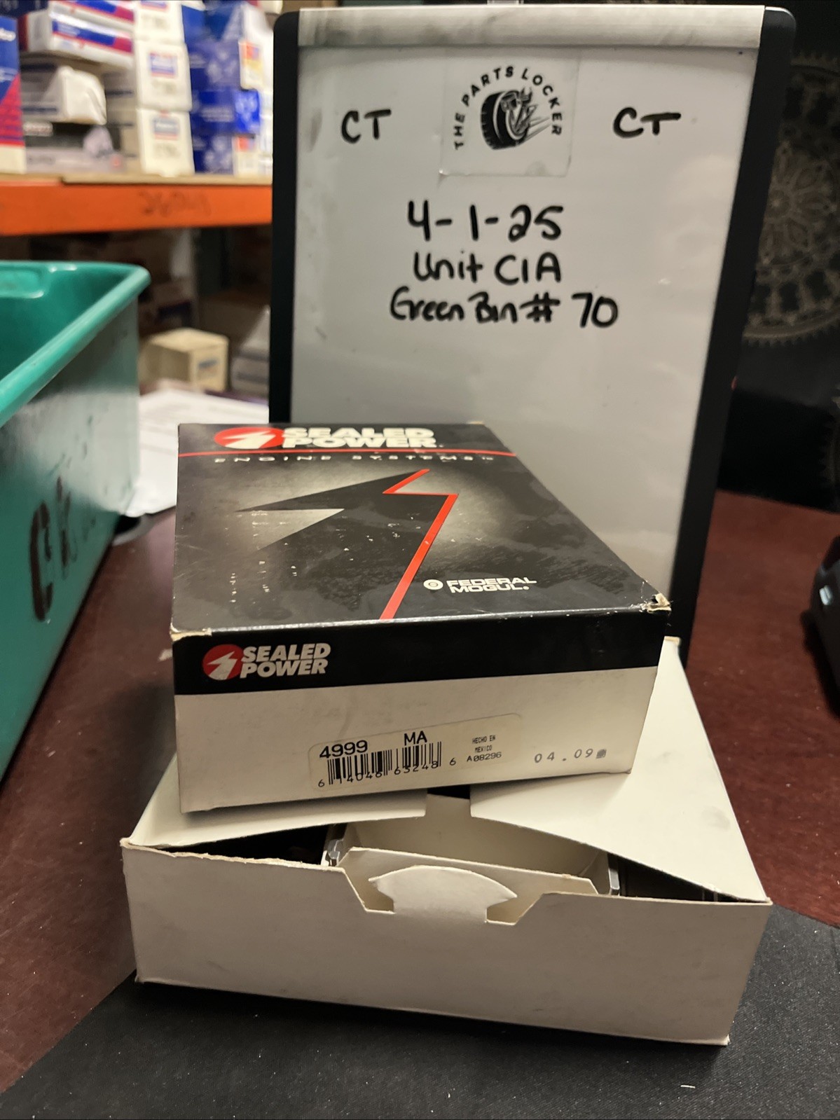 Engine Crankshaft Main Bearing Set Sealed Power 4999MA