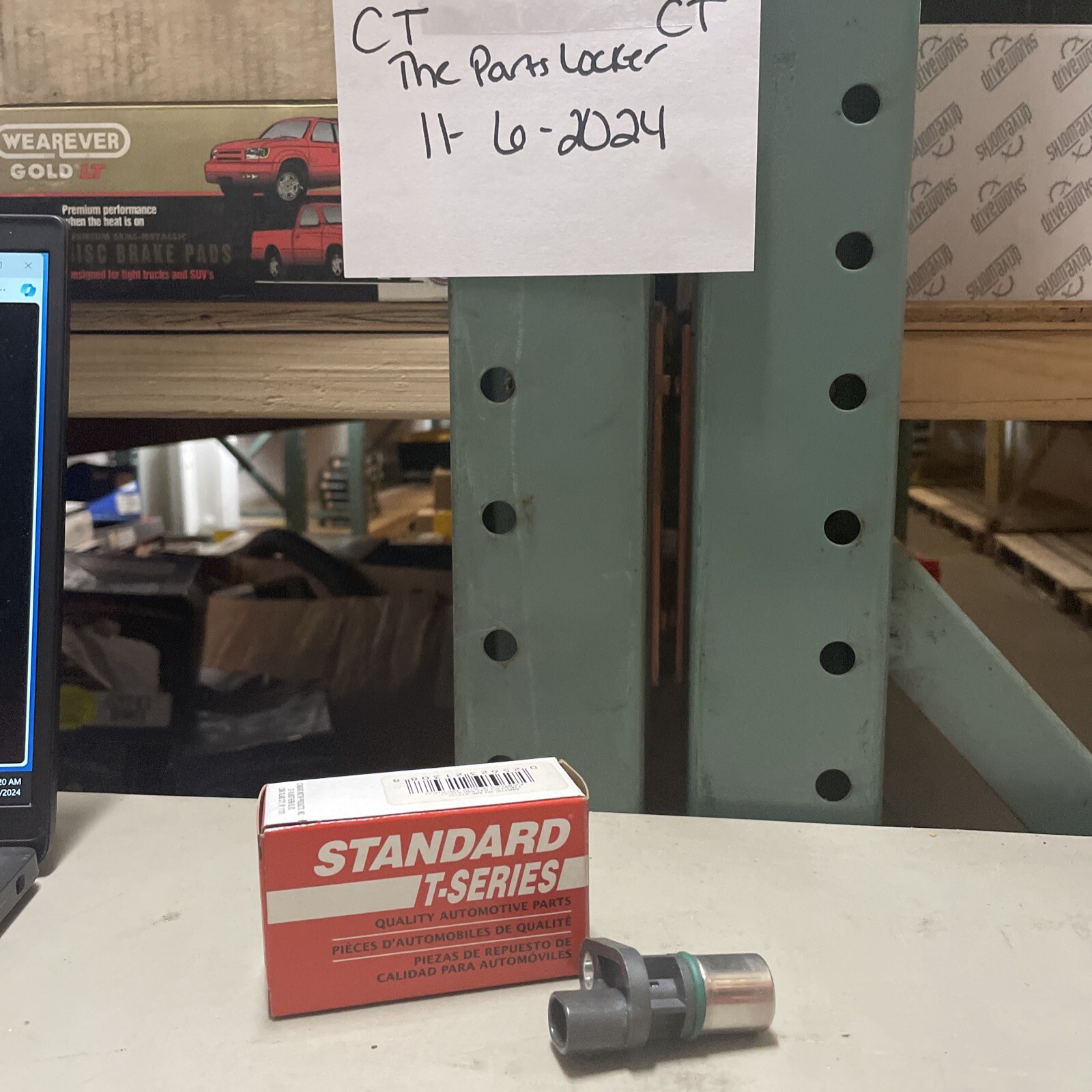 Engine Crankshaft Position Sensor Standard PC134T