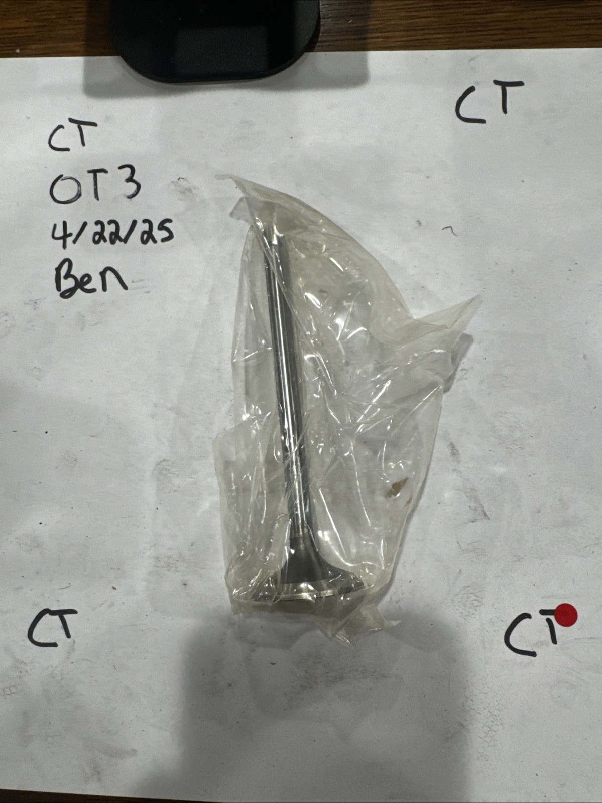 Engine Exhaust Valve Sealed Power V-2442 Sold Individually - Image 3