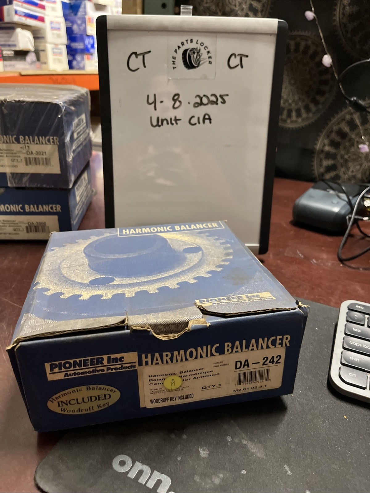 Engine Harmonic Balancer-OE Replacement Balancer Pioneer DA-242