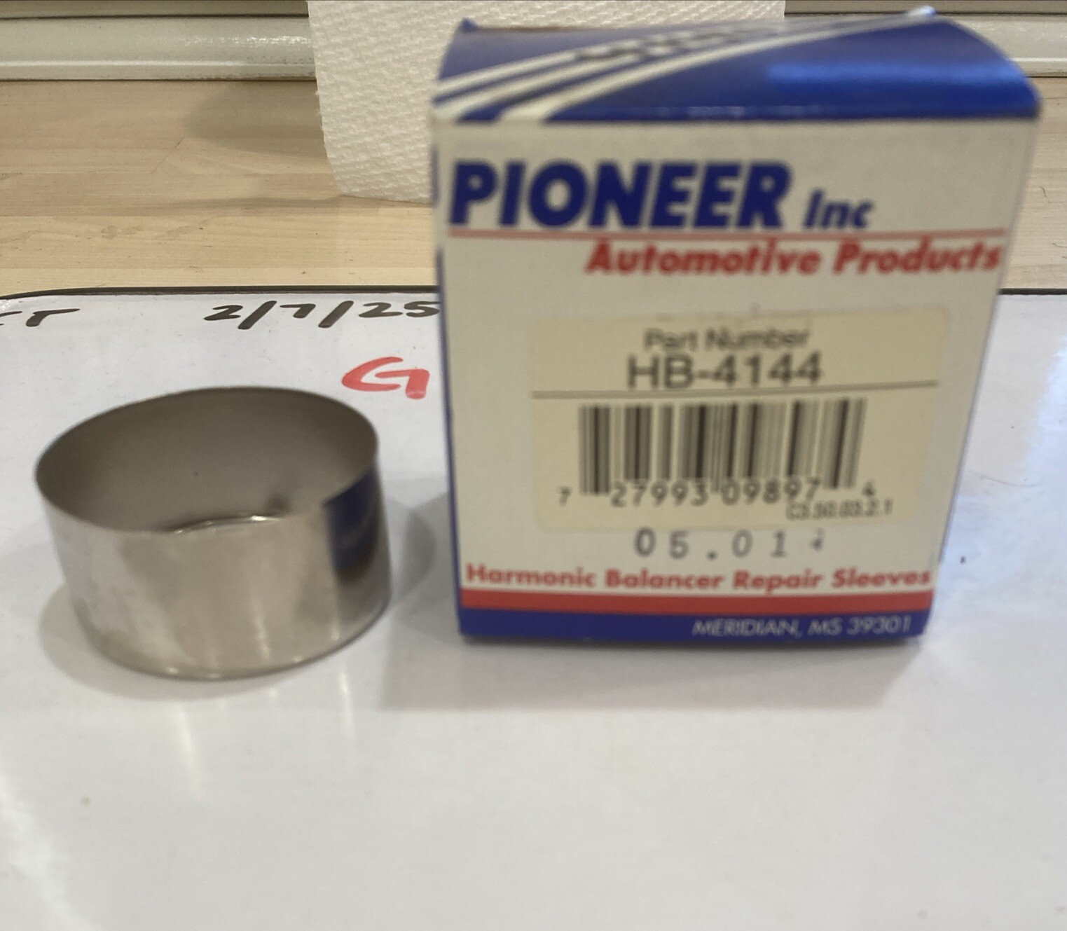 Engine Harmonic Balancer Repair Sleeve Pioneer HB-4144 - Image 3