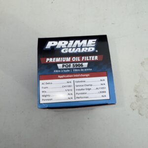 Engine Oil Filter Prime Guard POF5906