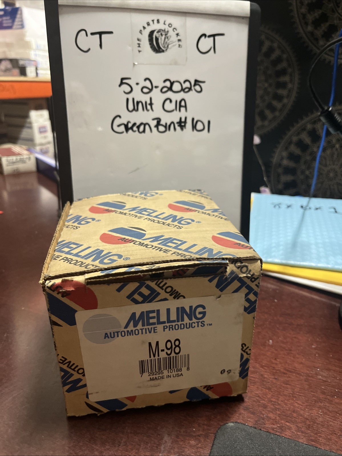 Engine Oil Pump-Stock Melling M-98