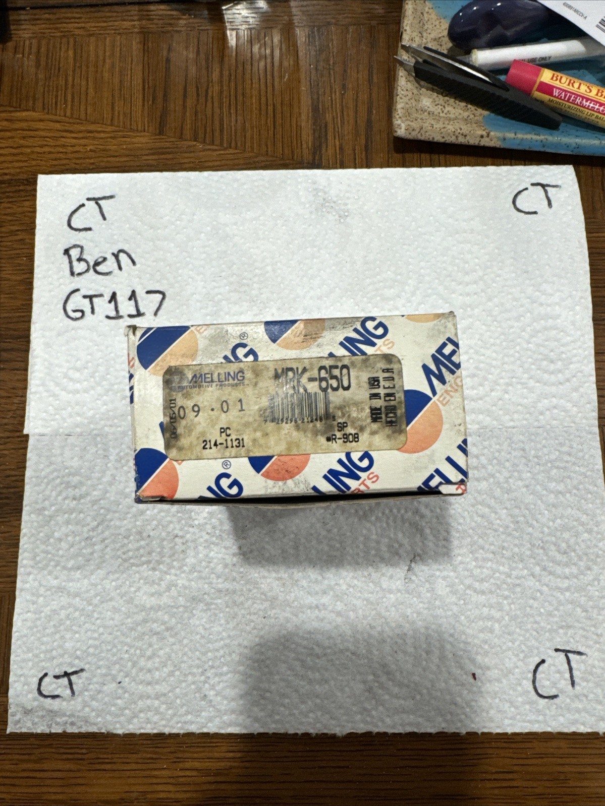 Engine Rocker Arm Kit-Stock Melling MRK-650