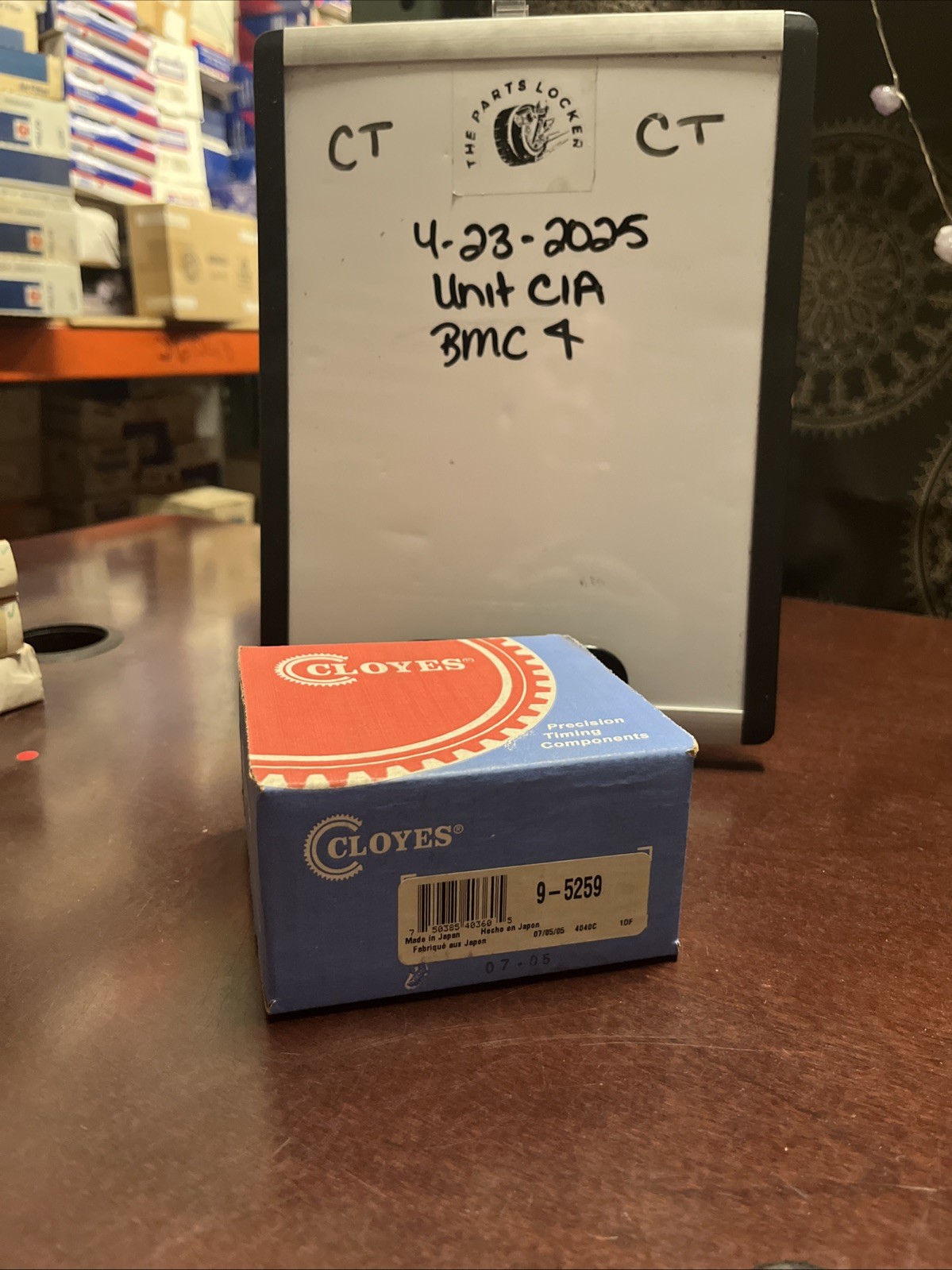 Engine Timing Belt Idler Cloyes Gear & Product 9-5259