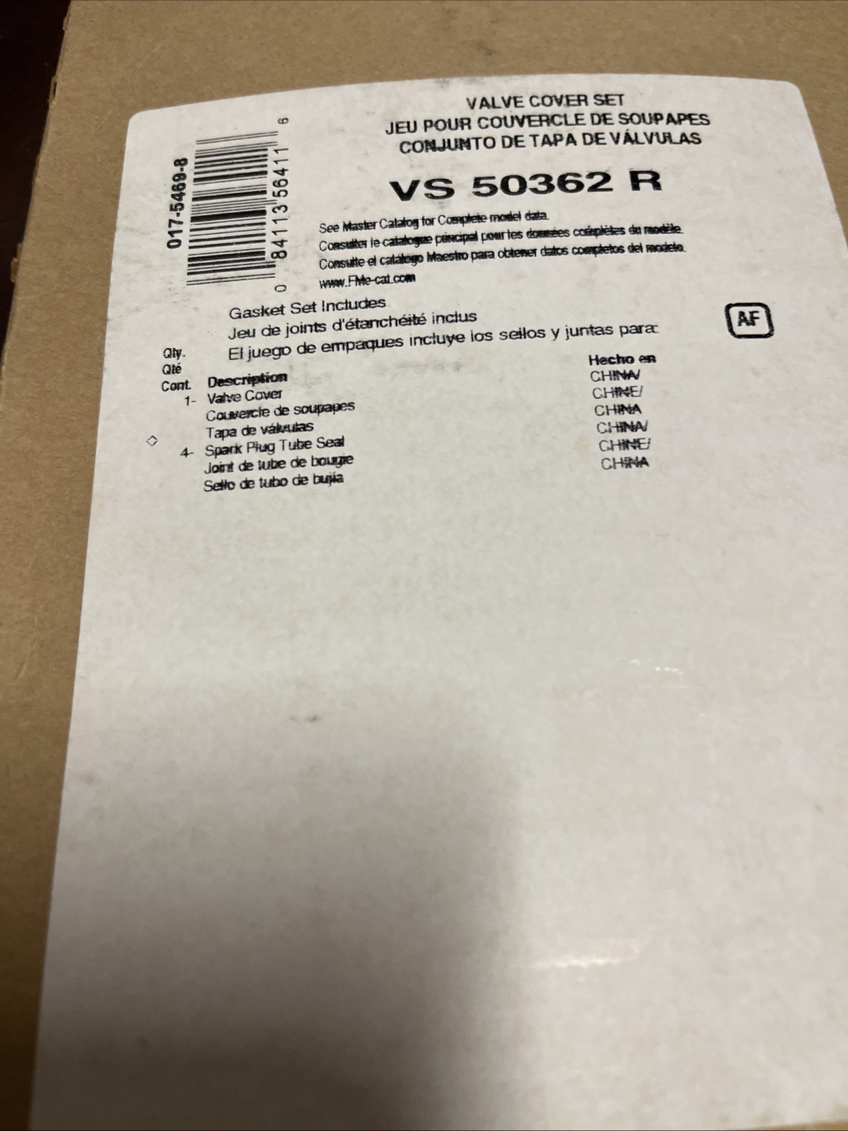 Engine Valve Cover Gasket Set Fel-Pro VS 50362 R - Image 4