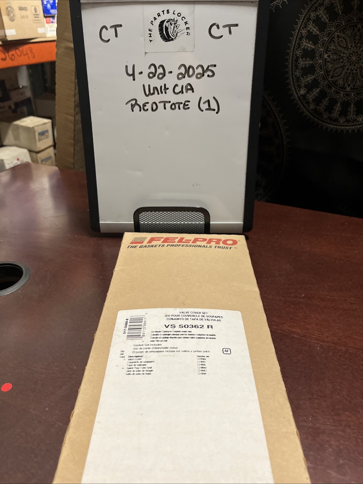 Engine Valve Cover Gasket Set Fel-Pro VS 50362 R