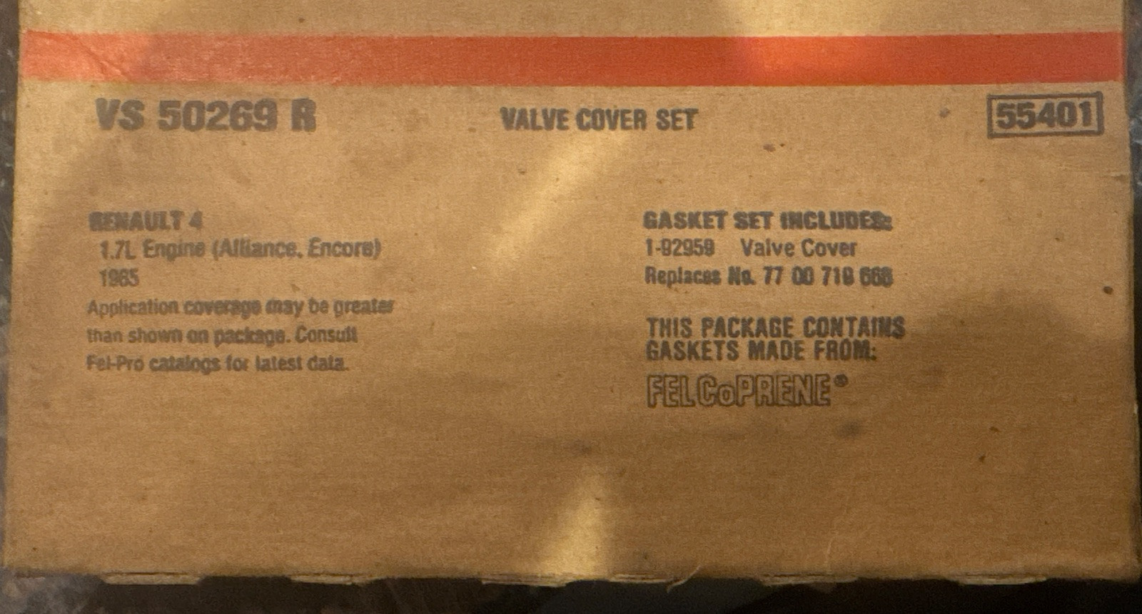 Engine Valve Cover Gasket Set Fel-Pro VS50269R - Image 3