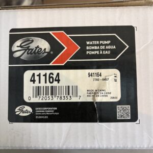 Engine Water Pump-Water Pump Standard Genuine Gates 41164