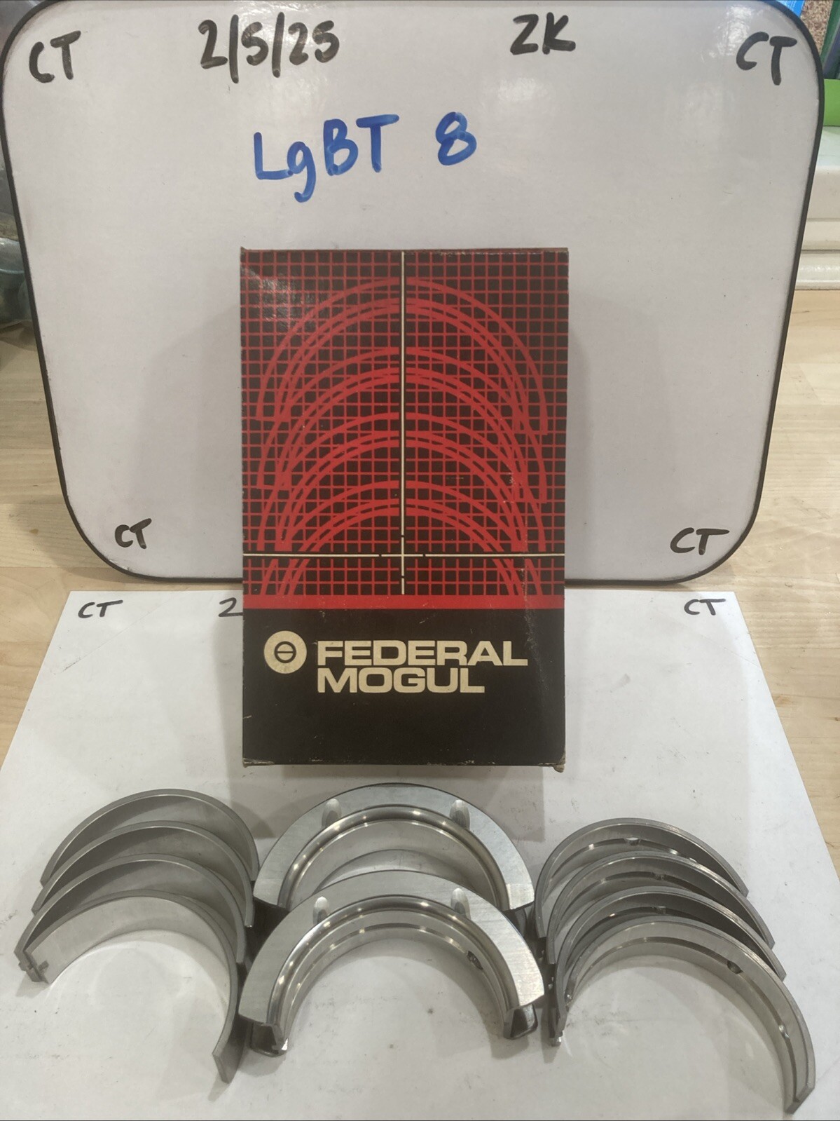 FEDERAL MOGUL/Sealed Power 6690M Engine Crankshaft Main Bearing Set
