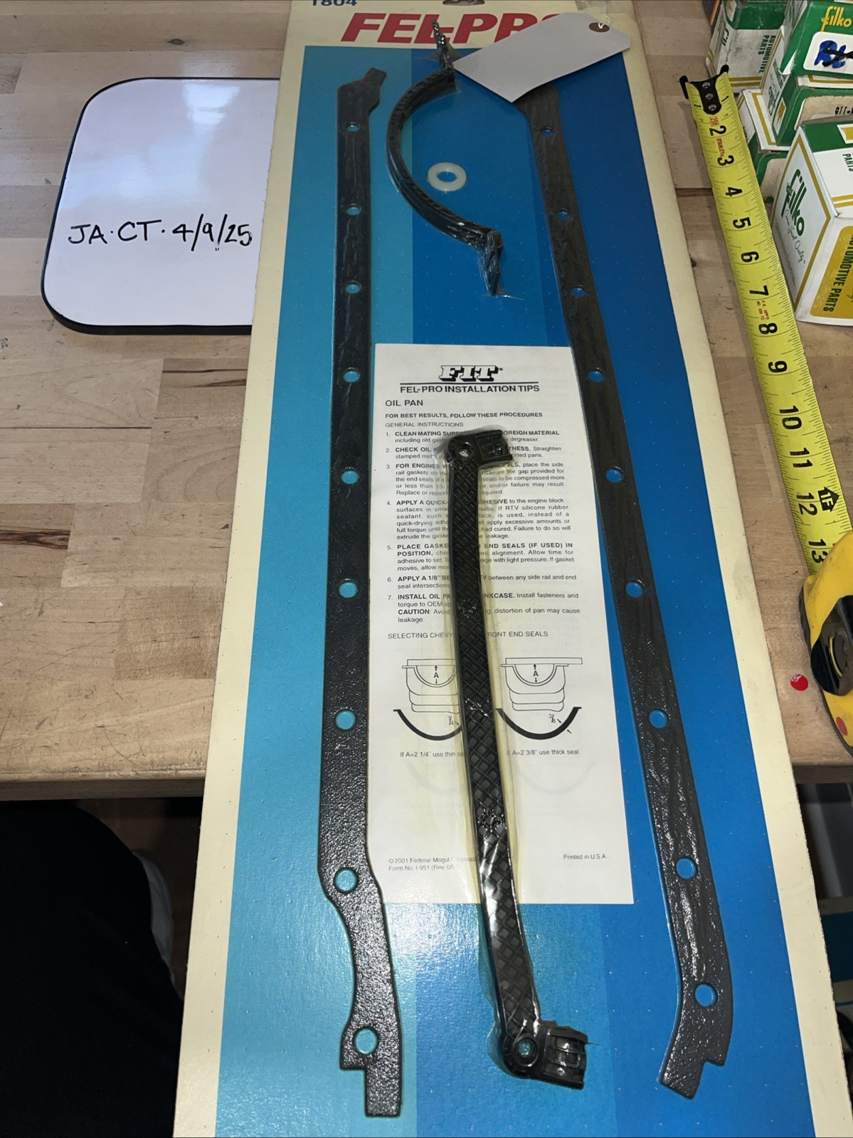 FEL-PRO 1804 Oil Pan Gasket Set