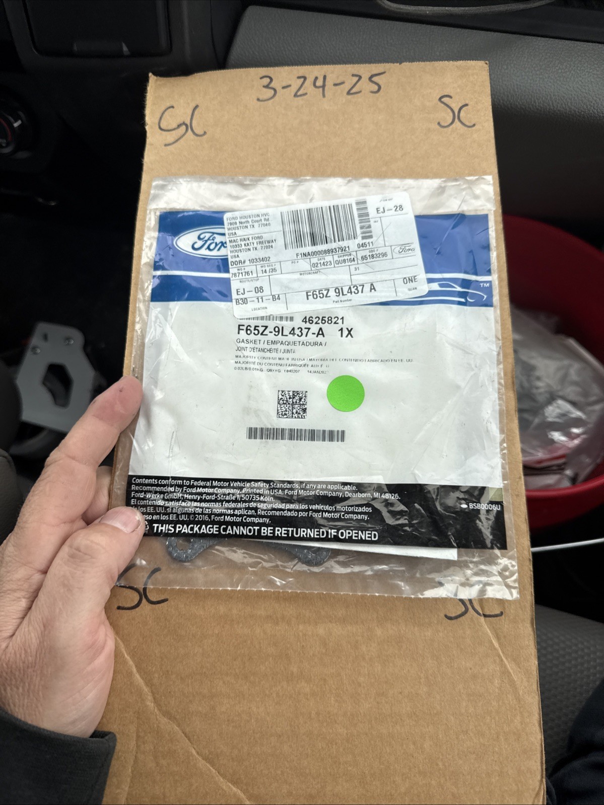 FEL-PRO Air and Fuel Delivery THROTTLE BODY GASKET