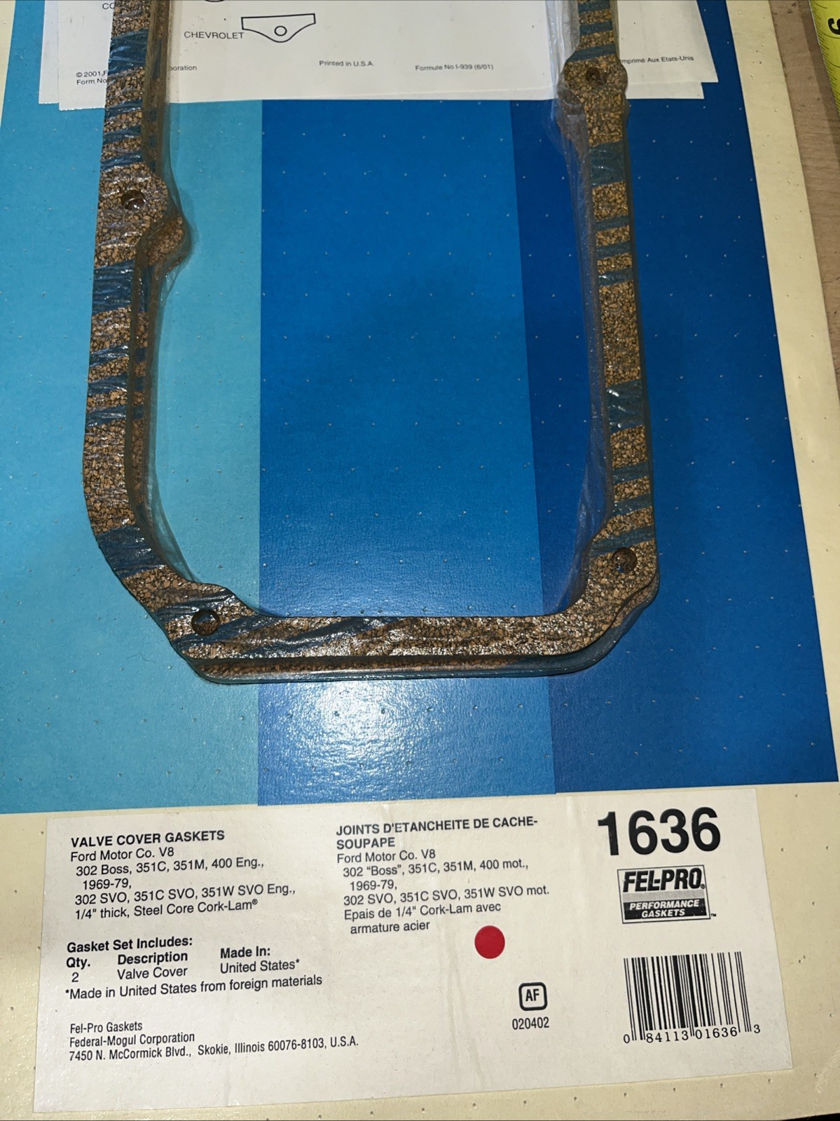 FEL-PRO Valve Cover Gasket Set | Part # 1636 - Image 3