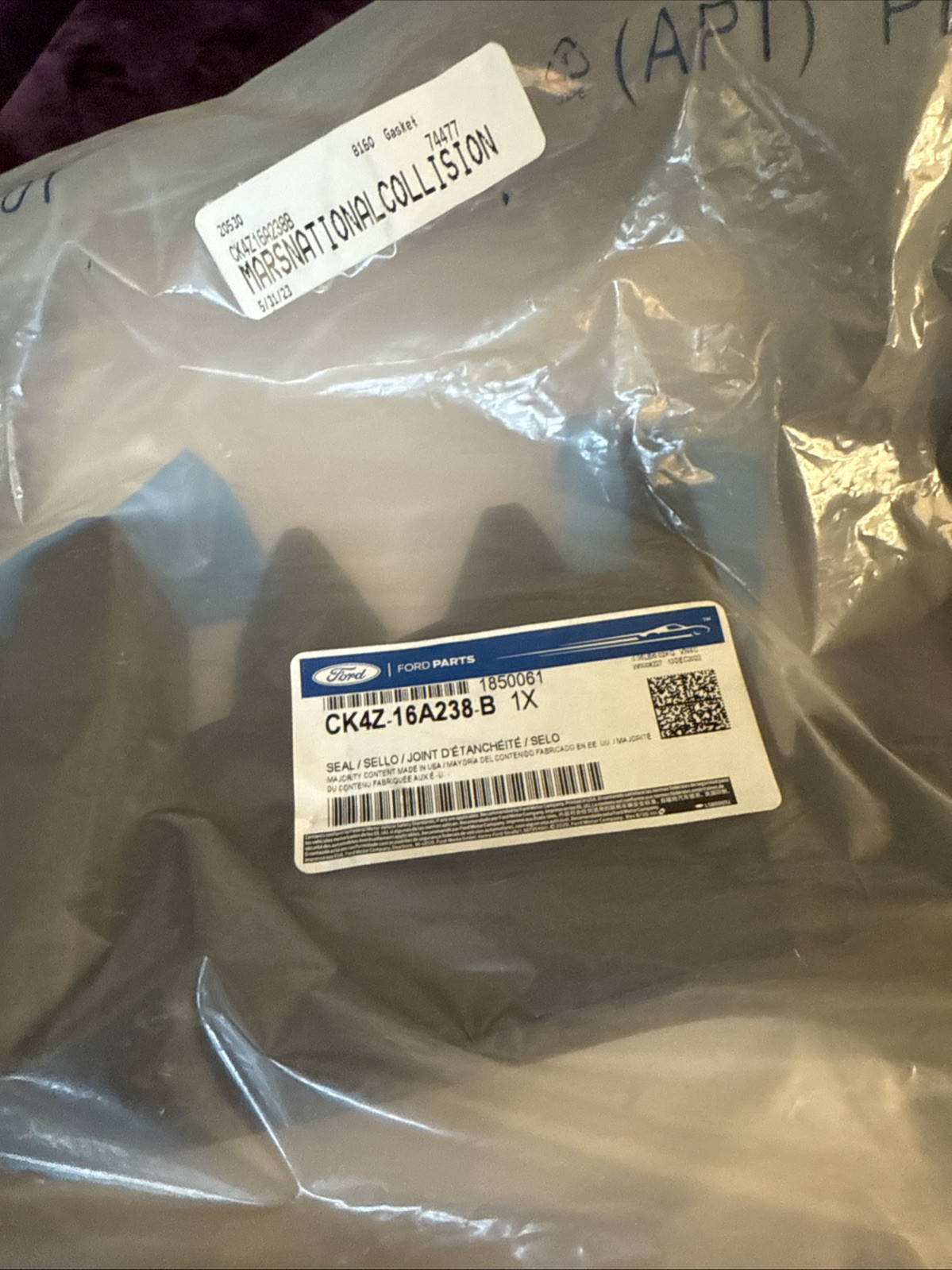 FORD OEM Transit-150 Radiator Core Support-Outer Weather Strip Left CK4Z16A238B