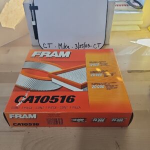 FRAM CA10516 Extra Guard Replacement Air Filter