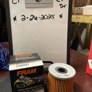 FRAM CH6001 Motorcycle Oil Filter