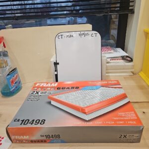 FRAM Extra Guard CA10498 Engine Air Filter Replacement for Select Volvo Vehicle