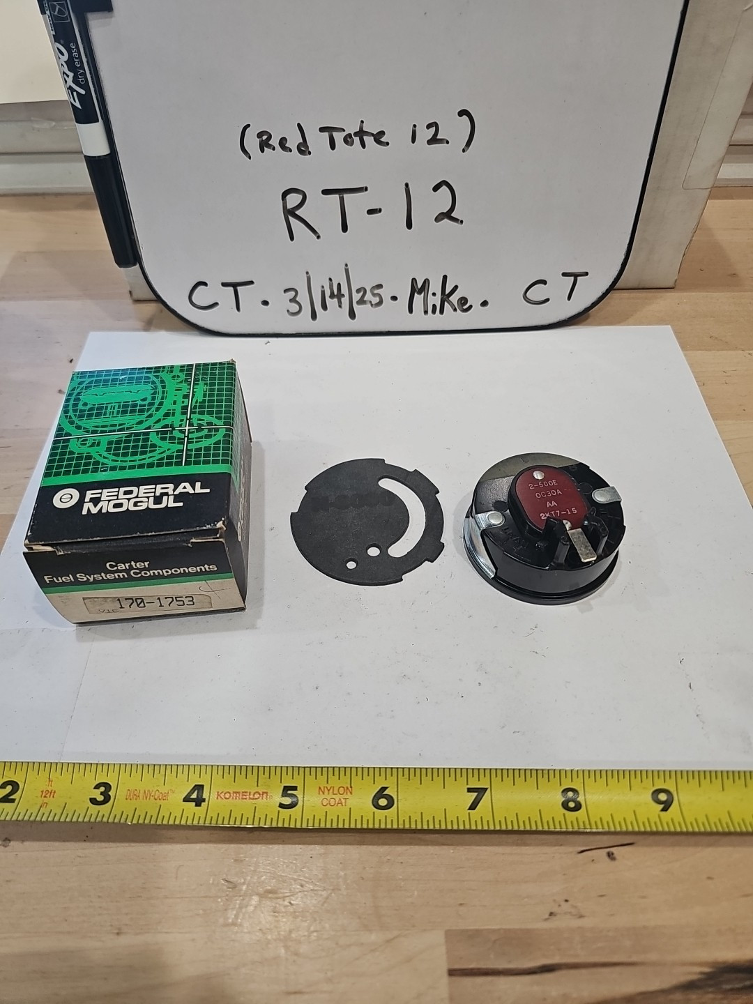 Federal Mogul Carter Choke Thermostat 170-1753 - Image 3