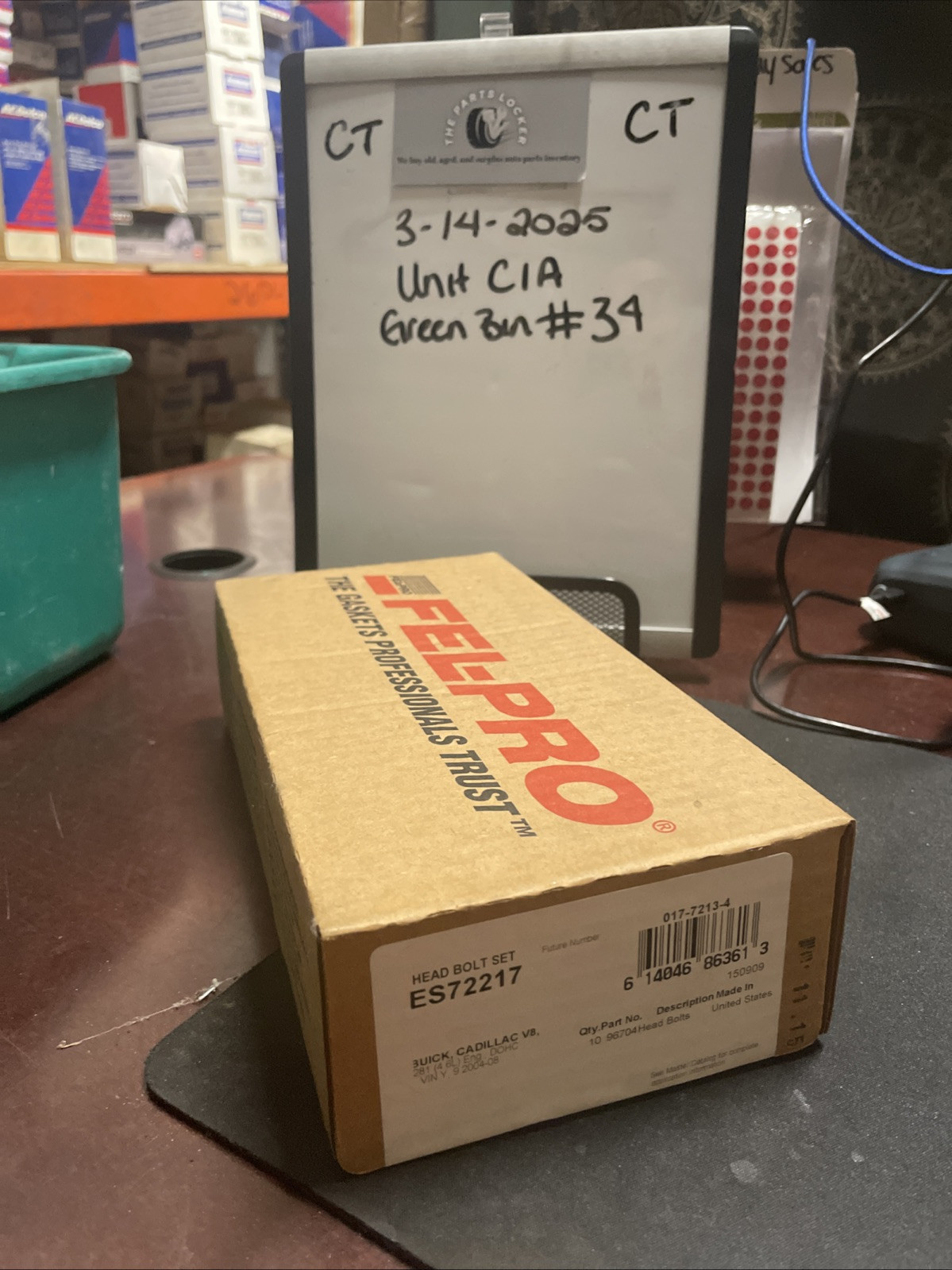 Fel-Pro ES 72217 Cylinder Head Bolt Set