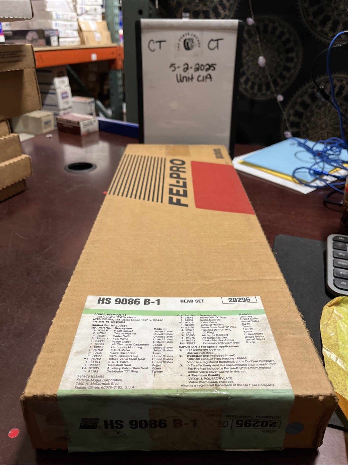 Fel-Pro HS 9086 B1 Head Gasket Set