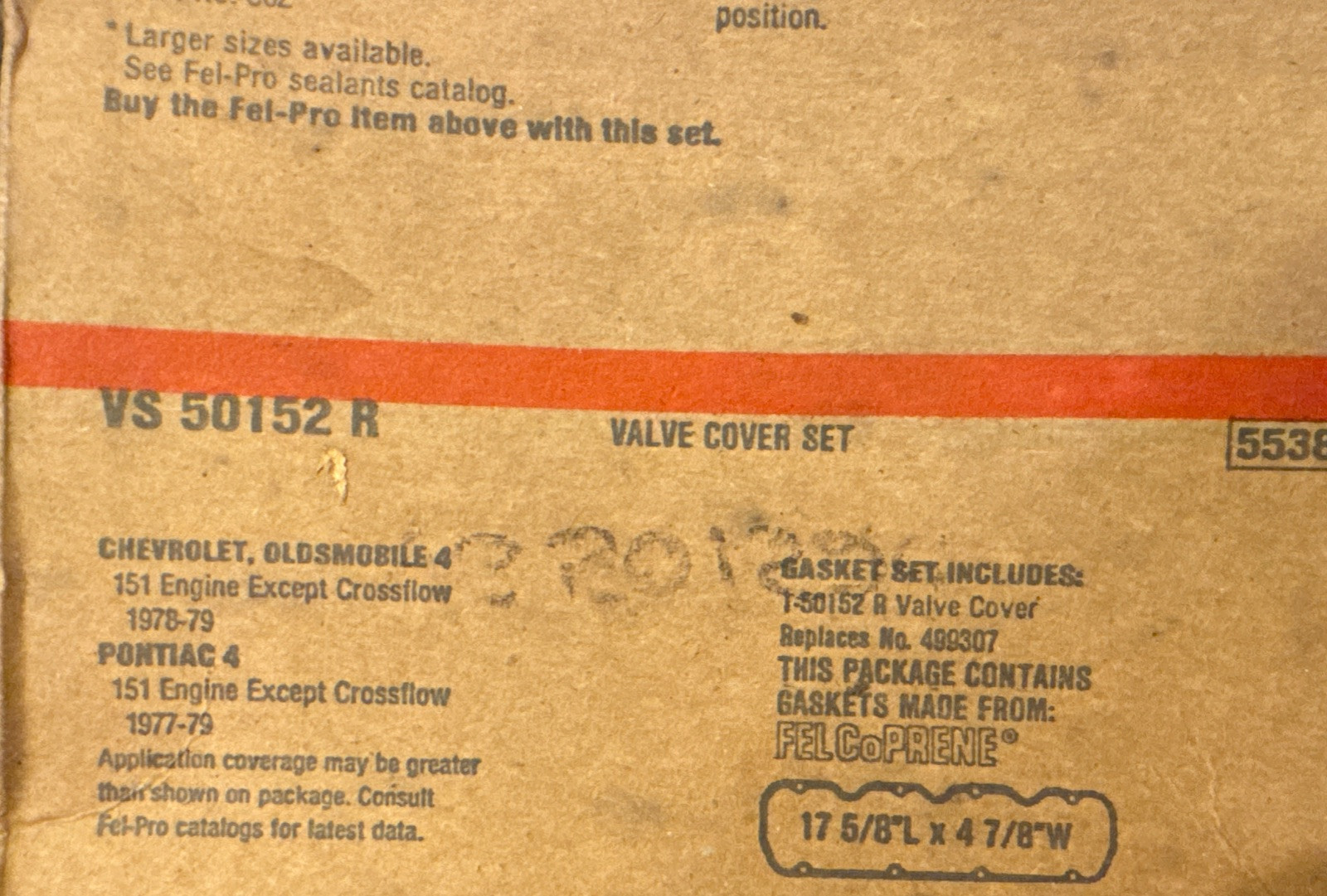 Fel-Pro gasket VS50152R (55381) - Image 3