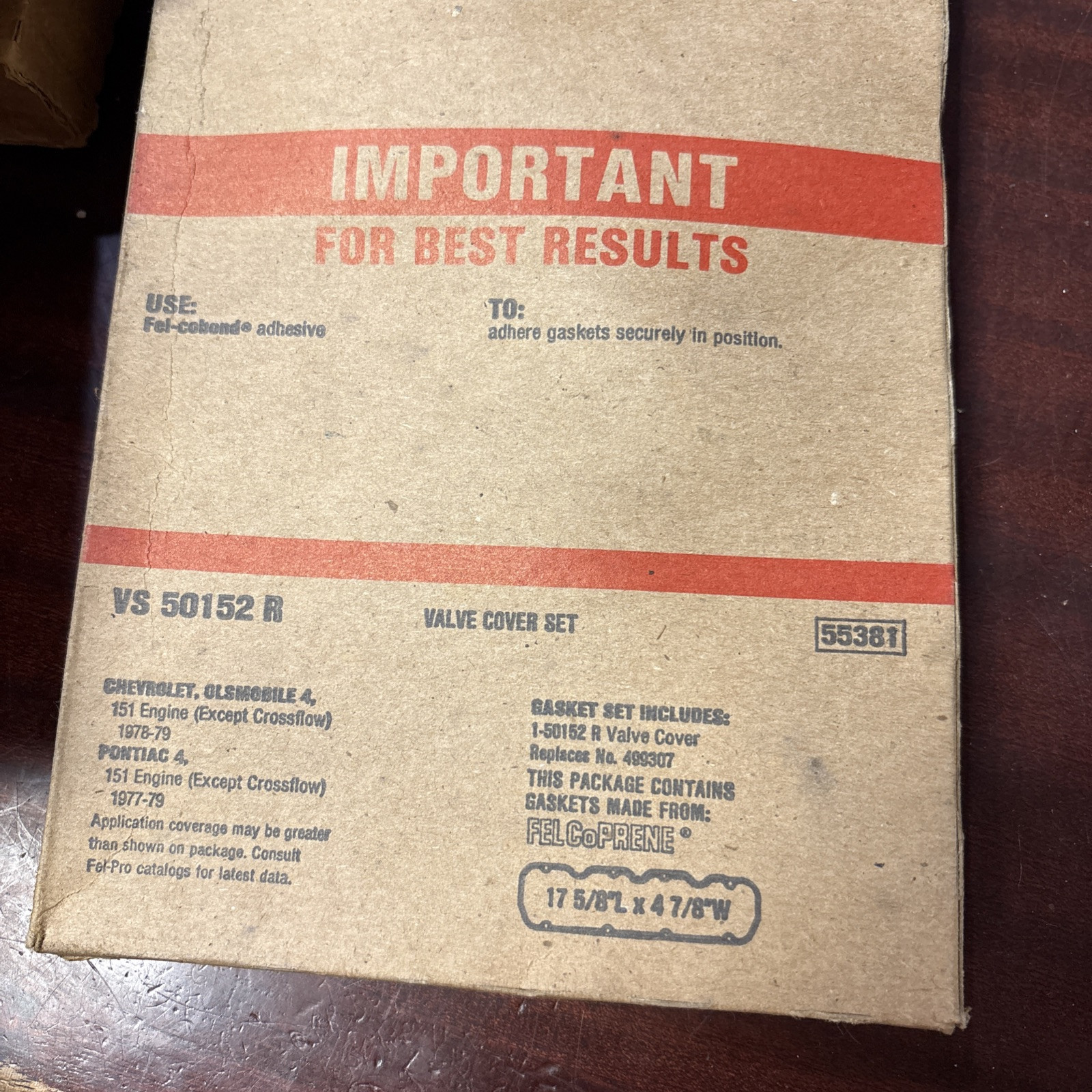 Fel-Pro gasket VS50152R (55381) - Image 5