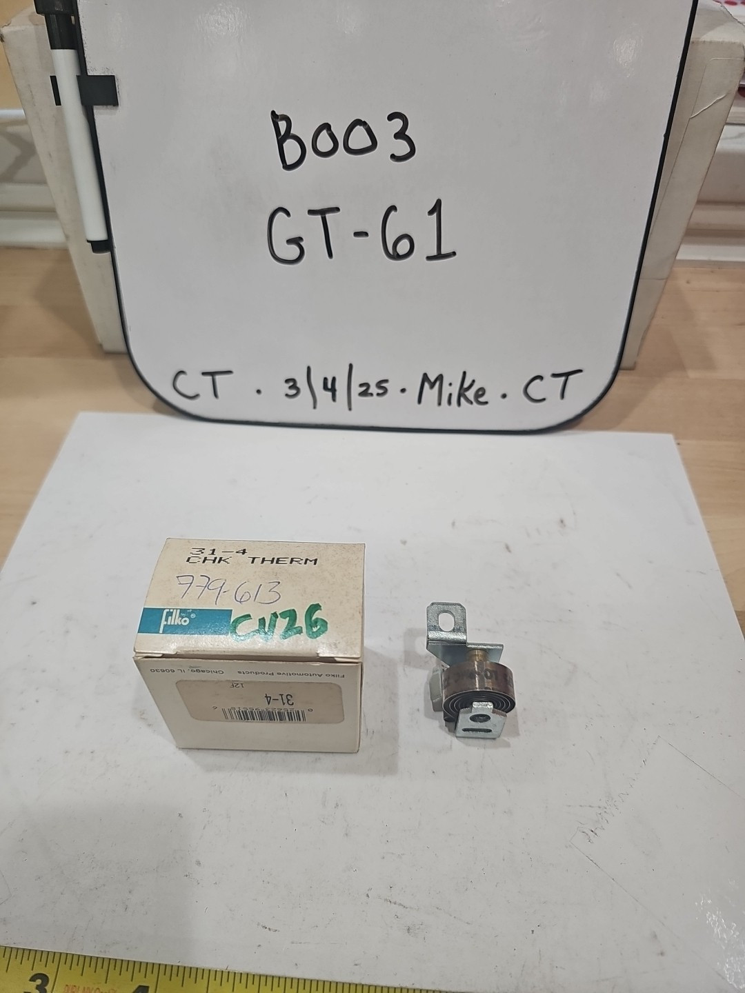 Filko 31-4 Choke Thermostat CV-26 (779-613) - Image 3