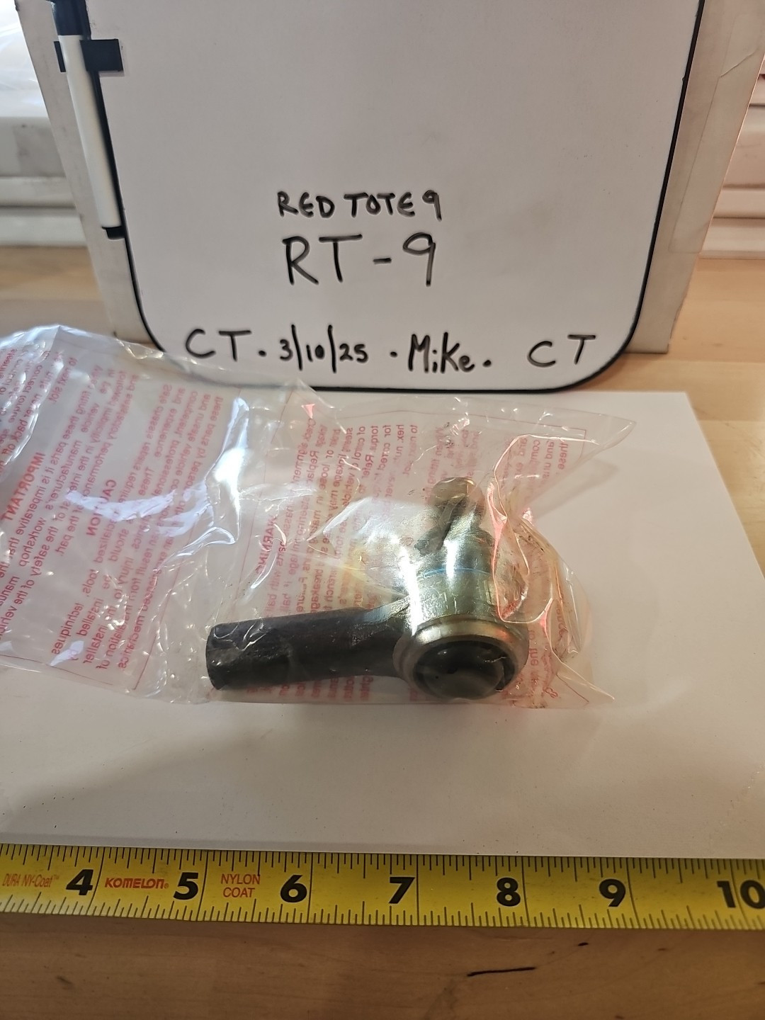 Fits 94-04 Mercedes-Benz CLK 55 AMG Outer Tie Rod End ES3317 - Image 3