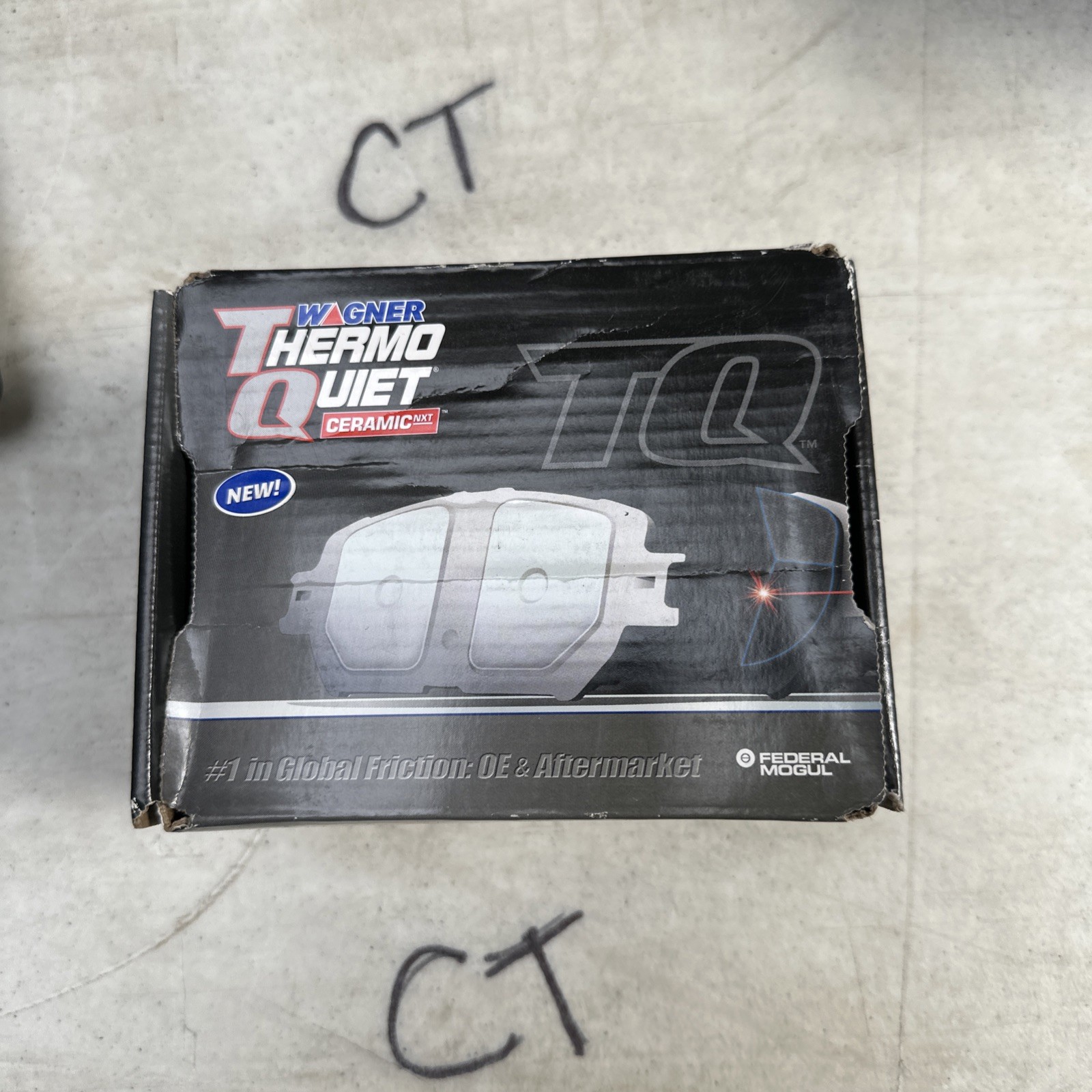 For Isuzu Rodeo 1994-2004 Wagner QC580 ThermoQuiet Ceramic Rear Disc Brake Pads