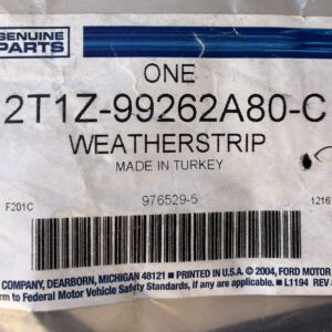 Ford 2T1Z-99262A80-C Weatherstrip2010-2013 Ford Transit Connect 2T1Z99262A80C