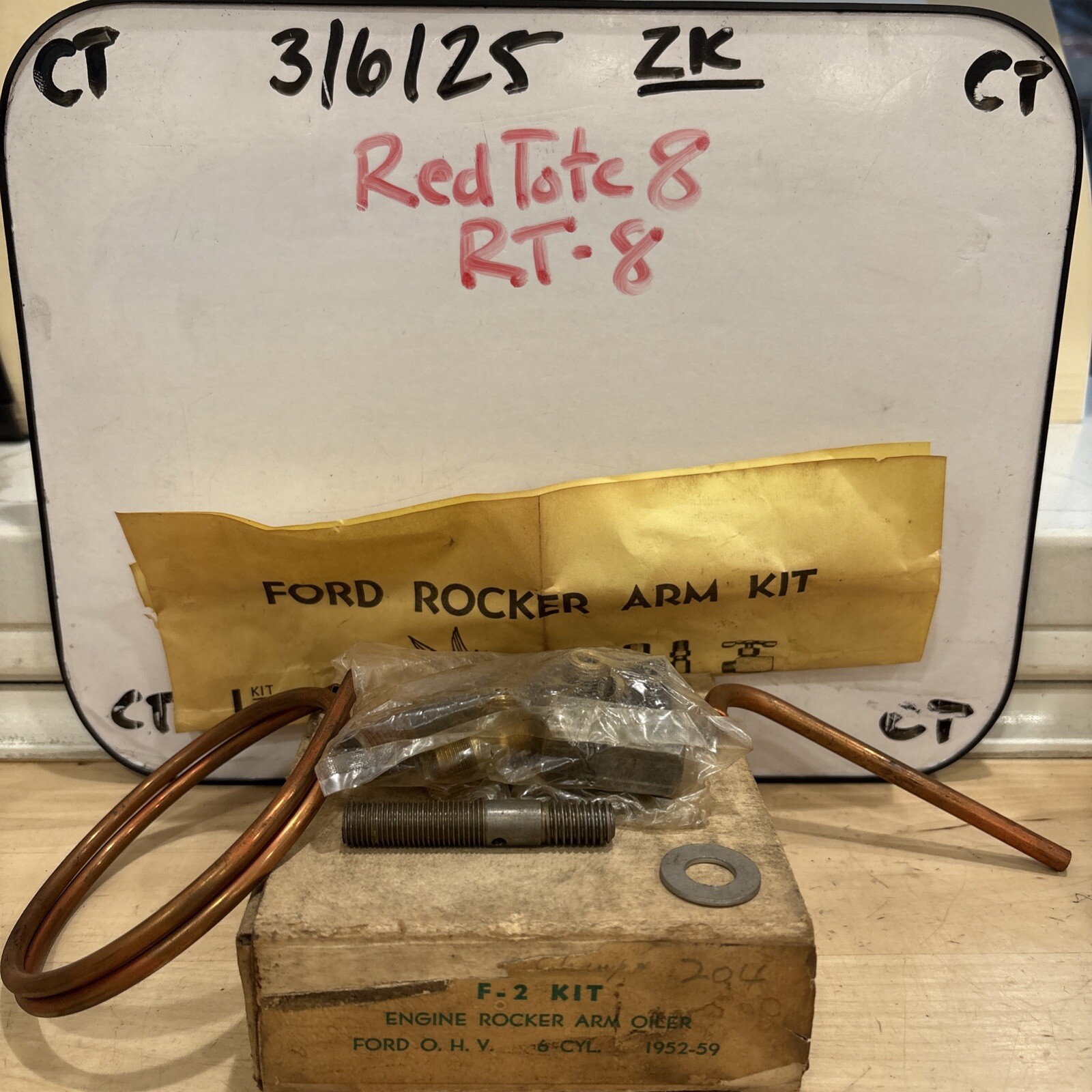 Ford Engine Rocker Arm Oiler F-2 Kit #204