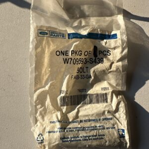 Ford OEM W709593-S439 Fuel Tank Strap Bolt W709593S439