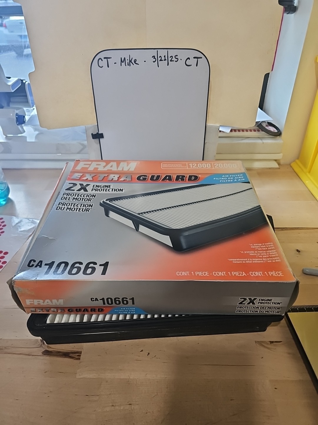 Fram Air Filter - Extra Guard Panel for Hyundai Equus/Kia K900 2009-17