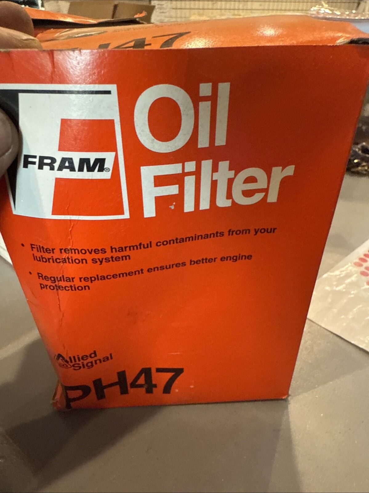 Fram PH47 Spin-On Oil Filter 6.63" H x 5.07" OD *DAMAGED BOX* NEW