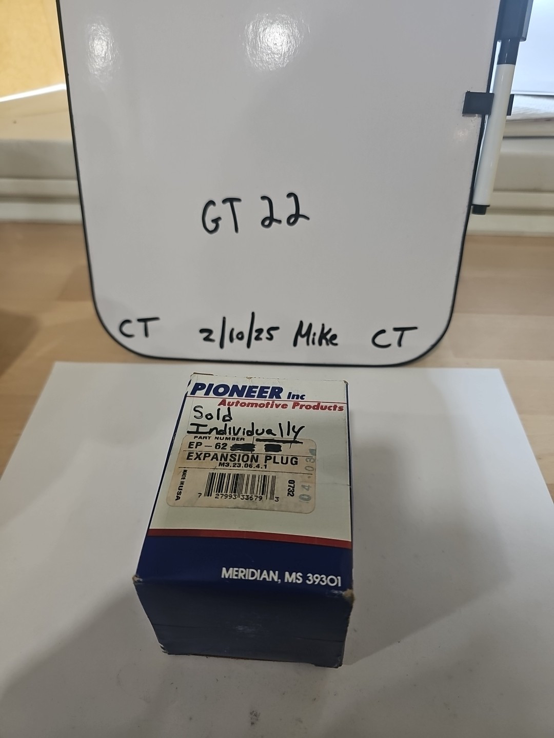 Freeze Plug Expansion Plug Pioneer EP62 (P62) 2 3/4" *Sold Individually *