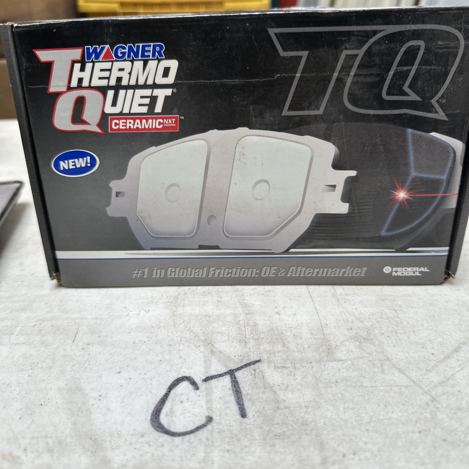 Front Brake Pad Set THERMO-QUIET Wagner QC758