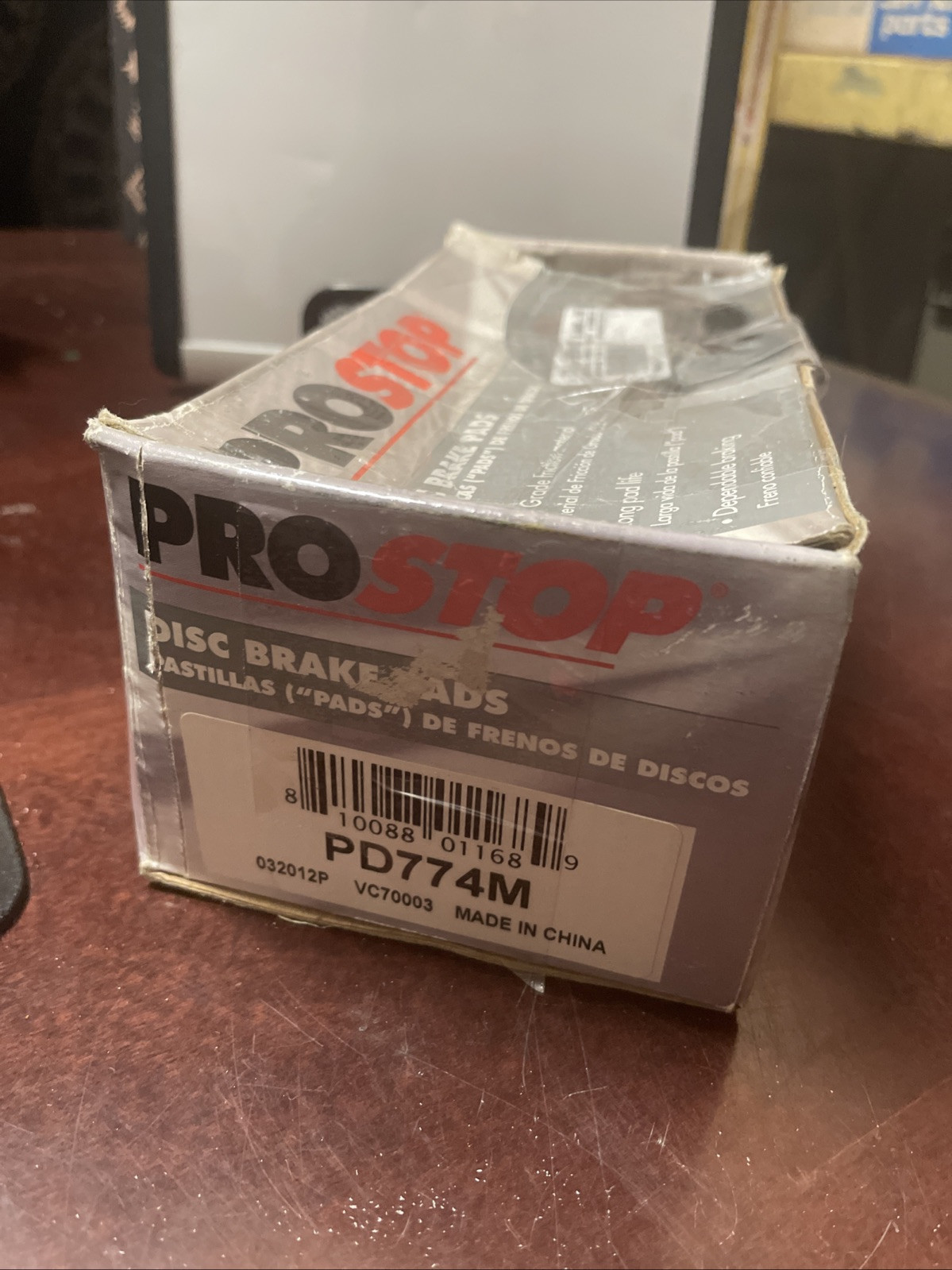 Front Disc Brake Pad Set-ProStop Pep Boys PD774M fits 98-02 Kia Sportage - Image 3