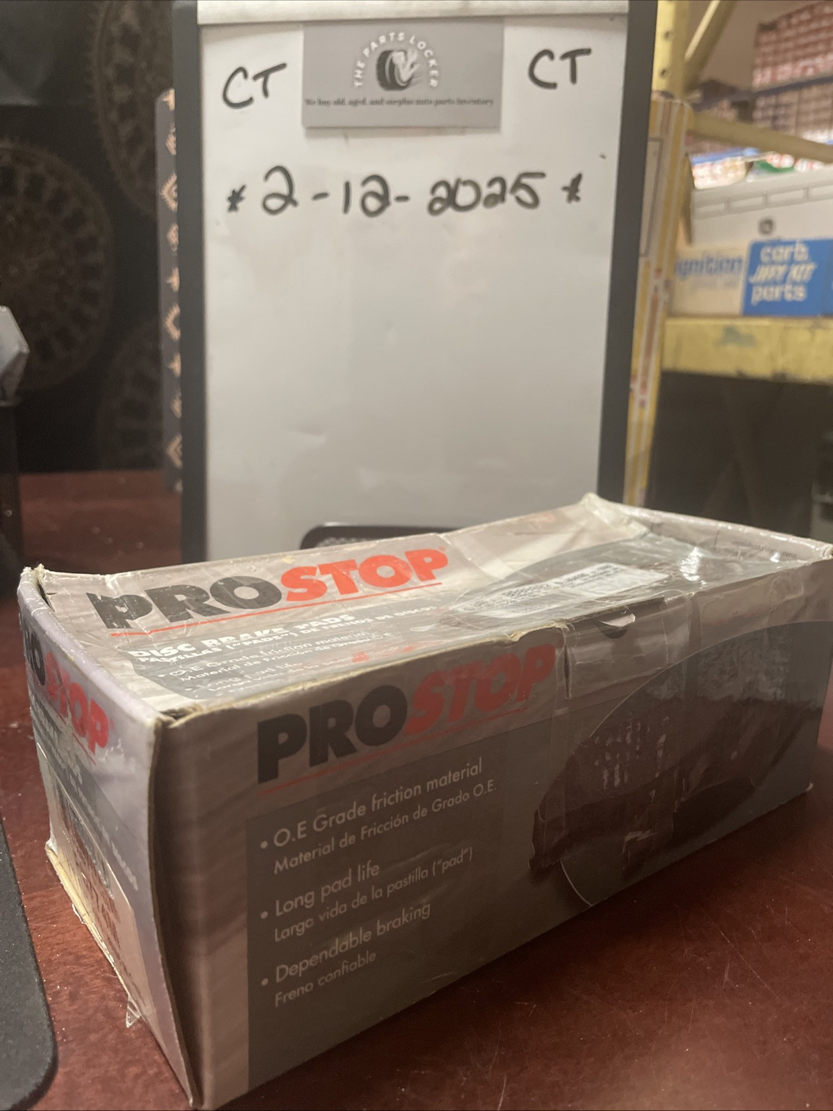 Front Disc Brake Pad Set-ProStop Pep Boys PD774M fits 98-02 Kia Sportage