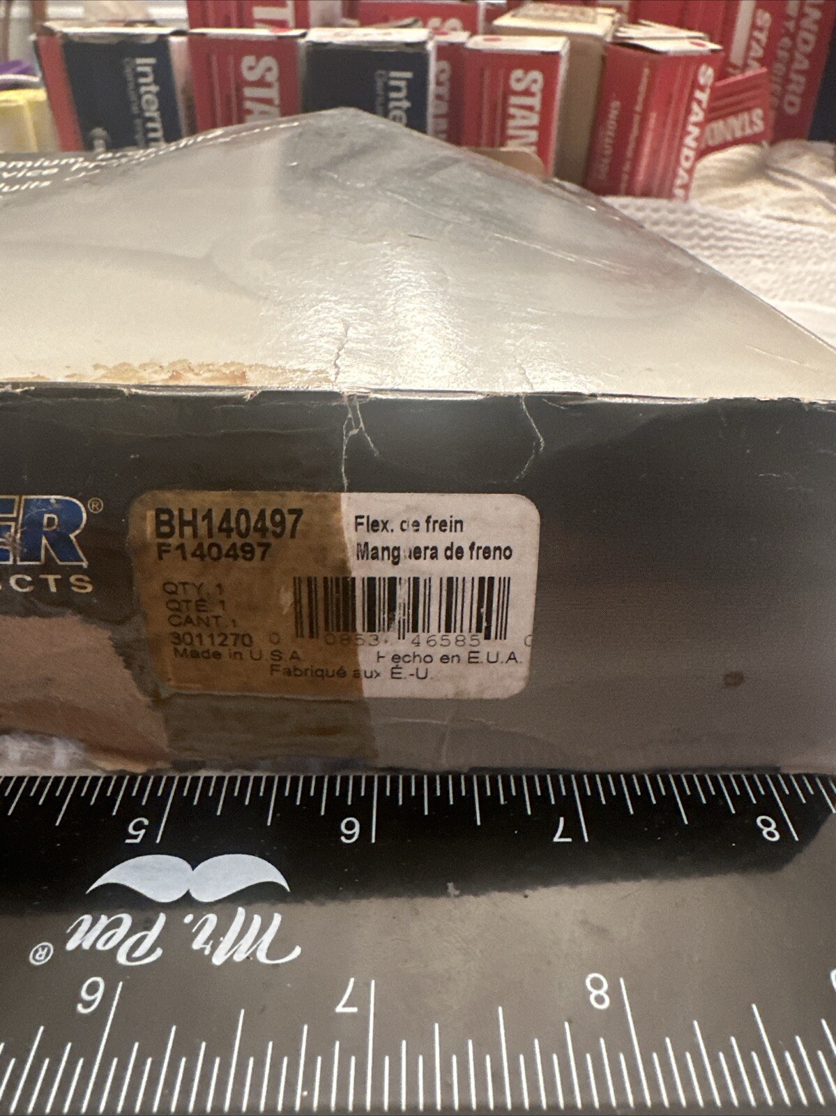 Frt Brake Hose Wagner BH140497 - Image 3